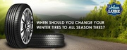 When to Change Your Winter Tires to All Season Tires?
